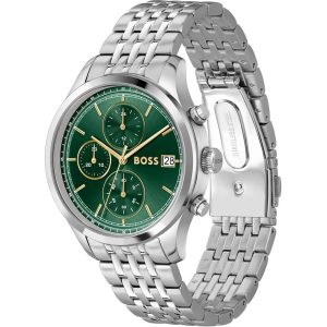 Montre homme Hugo Boss Stratus réf. 1514330, chronographe quartz, boîtier 41 mm, acier inoxydable, verre minéral – deuxième vue