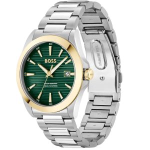 Montre homme Hugo Boss Strike réf. 1514173, mouvement quartz, boîtier 41 mm, acier inoxydable, verre minéral, étanche 50 m – deuxième vue