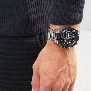 Montre homme Hugo Boss Supernova réf. 1513359, boîtier 46 mm, acier inoxydable, verre minéral – deuxième vue