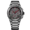 Montre homme Hugo Boss Supernova réf. 1513361, chronographe quartz, boîtier 46 mm, acier inoxydable – vue principale, Horlova Maroc