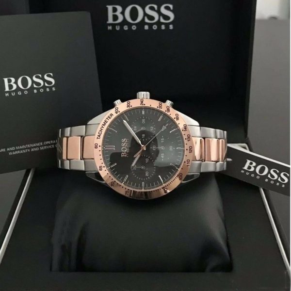 Montre homme Hugo Boss Talent réf. 1513584, boîtier 44 mm, acier inoxydable, verre minéral – deuxième vue