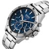 Montre homme Hugo Boss Troper réf. 1514069, mouvement quartz, boîtier 44 mm, acier inoxydable – troisième vue