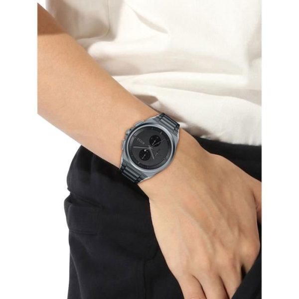 Montre homme Hugo Boss Urbaine réf. 1513996, chronographe quartz, boîtier 46 mm, acier inoxydable – vue principale, Horlova Maroc