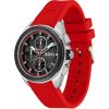 Montre homme Hugo Boss Volane réf. 1513959, mouvement quartz, boîtier 44 mm, acier inoxydable, silicone – deuxième vue