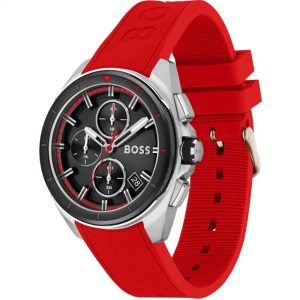 Montre homme Hugo Boss Volane réf. 1513959, mouvement quartz, boîtier 44 mm, acier inoxydable, silicone – deuxième vue