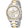 Montre homme Maserati Competizione réf. R8853100021, chronographe quartz, boîtier 43 mm, acier inoxydable – vue principale, Horlova Maroc