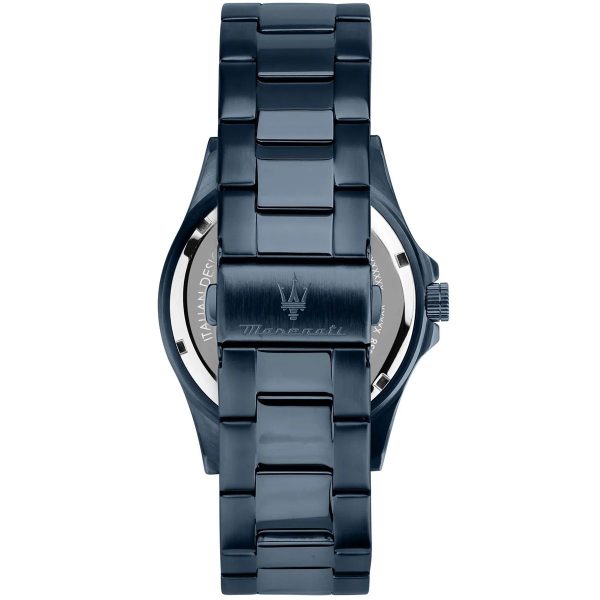 Montre homme Maserati Competizione réf. R8853100037, mouvement quartz, boîtier 43 mm, acier inoxydable, verre minéral – quatrième vue
