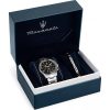 Montre homme Maserati Competizione réf. R8873600001, mouvement quartz, boîtier 43 mm, acier inoxydable – vue principale, Horlova Maroc