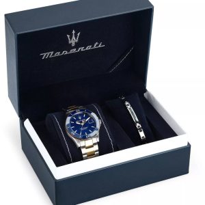 Montre homme Maserati Competizione réf. R8873600007, boîtier 43 mm, acier inoxydable – vue principale, Horlova Maroc