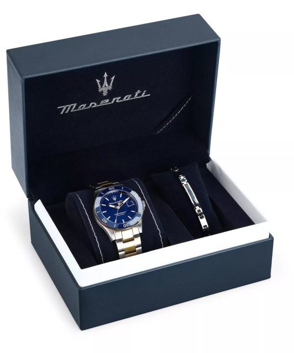Montre homme Maserati Competizione réf. R8873600007, boîtier 43 mm, acier inoxydable – vue principale, Horlova Maroc