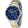 Montre homme Maserati Competizione réf. R8873600007, boîtier 43 mm, acier inoxydable – troisième vue