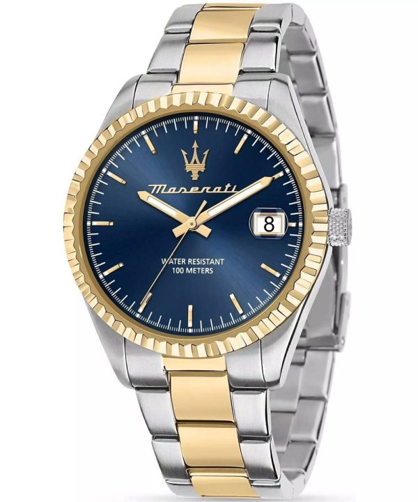 Montre homme Maserati Competizione Set réf. R8853100033, mouvement quartz, boîtier 43 mm, acier inoxydable – vue principale, Horlova Maroc