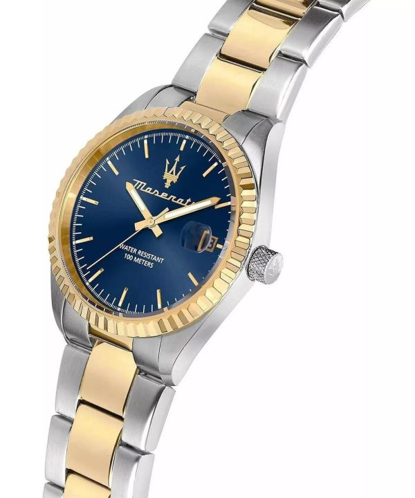 Montre homme Maserati Competizione Set réf. R8853100033, mouvement quartz, boîtier 43 mm, acier inoxydable, verre minéral – troisième vue