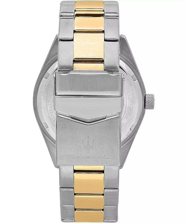 Montre homme Maserati Competizione Set réf. R8853100033, mouvement quartz, boîtier 43 mm, acier inoxydable, verre minéral – quatrième vue