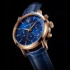 Montre homme Maserati Epoca réf. R8871618013, chronographe quartz, boîtier 42 mm, acier inoxydable, cuir, verre minéral – troisième vue