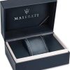 Montre homme Maserati Sfida réf. R8853140001, mouvement quartz, boîtier 44 mm, acier inoxydable – troisième vue