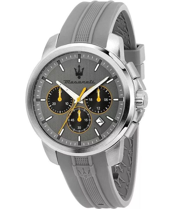 Montre homme Maserati Successo réf. R8871621043, chronographe quartz, boîtier 42 mm, verre minéral – vue principale, Horlova Maroc