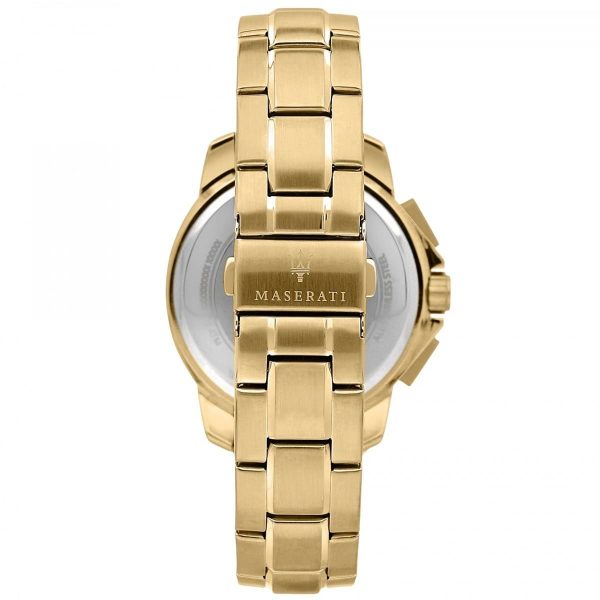 Montre homme Maserati Successo Solar réf. R8873645002, mouvement solaire, boîtier 45 mm, acier inoxydable, verre minéral – deuxième vue