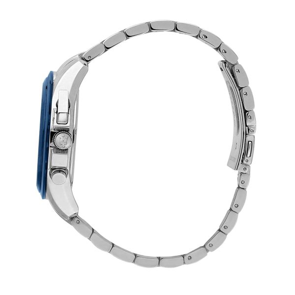 Montre homme Maserati Traguardo réf. R8873612067, chronographe quartz, boîtier 43 mm, acier inoxydable, verre minéral – deuxième vue