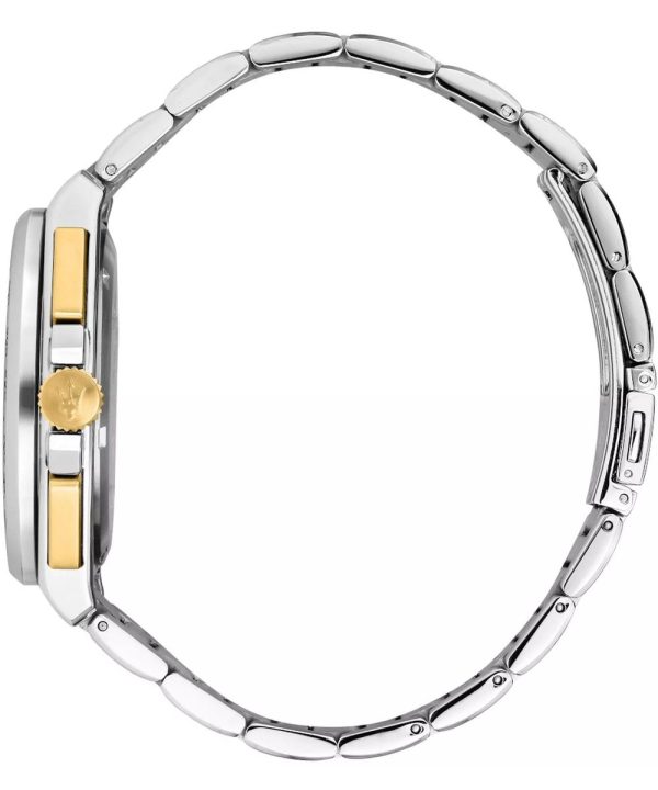 Montre homme Maserati Velocità réf. R8873652003, chronographe quartz, boîtier 43 mm, acier inoxydable, verre minéral – deuxième vue