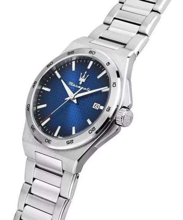 Montre homme Maserati Velocita Slim réf. R8853153001, mouvement quartz, boîtier 40 mm, acier inoxydable, verre minéral – deuxième vue