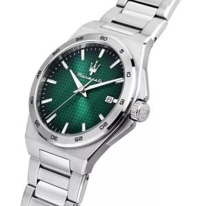 Montre homme Maserati Velocita Slim réf. R8853153003, mouvement quartz, boîtier 40 mm, acier inoxydable, verre minéral – deuxième vue