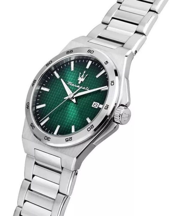 Montre homme Maserati Velocita Slim réf. R8853153003, mouvement quartz, boîtier 40 mm, acier inoxydable, verre minéral – deuxième vue