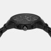 Montre homme Michael Kors réf. MK9089, mouvement quartz, boîtier 43 mm, acier inoxydable, cuir, verre saphir – troisième vue