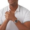 Montre homme Michael Kors réf. MK8725, chronographe quartz, boîtier 44 mm, acier inoxydable, étanche 50 m – troisième vue