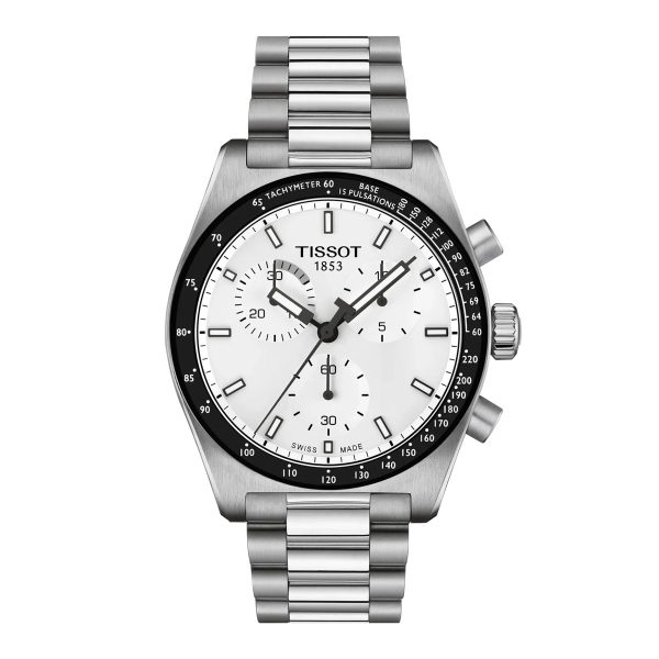 Montre homme Tissot réf. T149.417.11.011.00, chronographe quartz, boîtier 40 mm, acier inoxydable – vue principale, Horlova Maroc