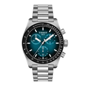 Montre homme Tissot réf. T149.417.11.041.01, chronographe quartz, boîtier 40 mm, acier inoxydable – vue principale, Horlova Maroc