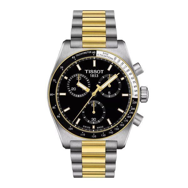 Montre homme Tissot réf. T149.417.22.051.00, mouvement quartz, boîtier 40 mm, acier inoxydable, verre saphir – vue principale, Horlova Maroc