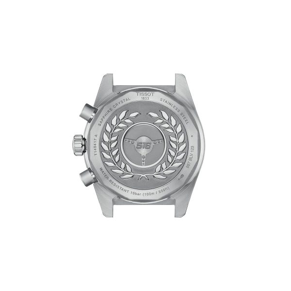 Montre homme Tissot réf. T149.417.22.051.00, mouvement quartz, boîtier 40 mm, acier inoxydable, verre saphir, étanche 100 m – troisième vue