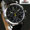 Montre homme Tissot réf. T17.1.526.52, boîtier 40 mm, acier inoxydable, cuir, verre minéral, étanche 200 m – quatrième vue