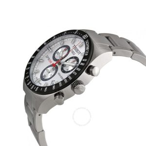 Montre homme Tissot 42 mm réf. T044417213100, bracelet acier, montre-bracelet Tissot – vue de trois-quarts