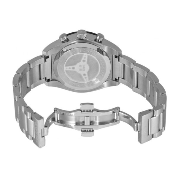 Montre homme Tissot 42 mm réf. T044417213100, bracelet acier, montre-bracelet Tissot – autre angle