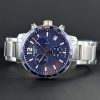 Montre homme Tissot réf. T095.417.11.047.00, chronographe quartz, boîtier 42 mm, acier inoxydable, verre saphir – troisième vue