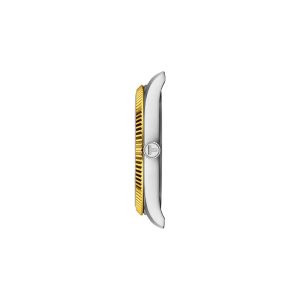 Montre homme Tissot Ballade 40 mm réf. T1564102203100, cadran argenté, bracelet acier – vue de profil