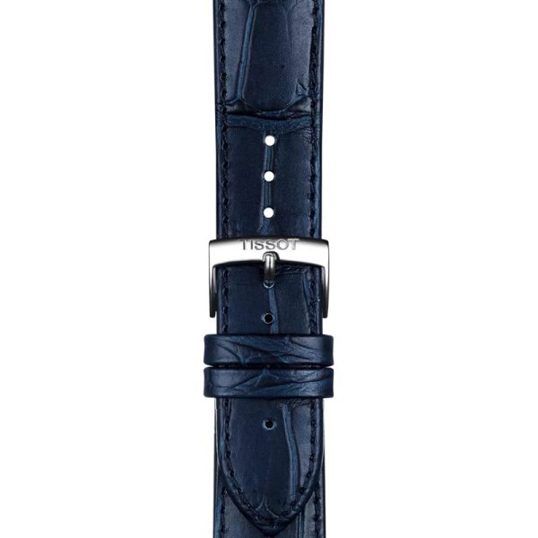 Montre homme Tissot Carson Premium Gent réf. T1224231604300, mouvement quartz, boîtier 40 mm, acier inoxydable, cuir – quatrième vue