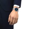 Montre homme Tissot Chemin réf. T139.407.11.048.00, mouvement automatique, boîtier 42 mm, acier inoxydable – vue principale, Horlova Maroc