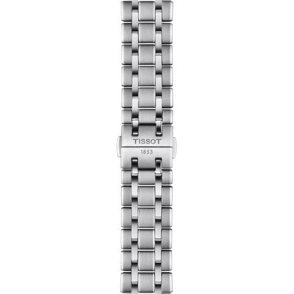 Montre homme Tissot Chemin réf. T139.407.11.048.00, mouvement automatique, boîtier 42 mm, acier inoxydable, verre saphir – troisième vue