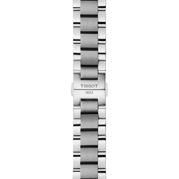 Montre homme Tissot Chrono réf. T116.417.11.052.00, chronographe quartz, boîtier 42 mm, acier inoxydable, étanche 100 m – troisième vue