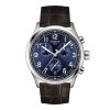 Montre homme Tissot Chrono réf. T116.417.16.042.00, chronographe quartz, boîtier 42 mm, verre saphir – vue principale, Horlova Maroc