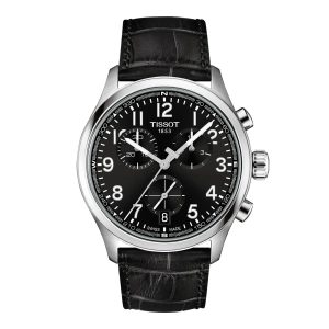 Montre homme Tissot Chrono réf. T116.417.16.052.00, chronographe quartz, boîtier 42 mm, étanche 100 m – vue principale, Horlova Maroc