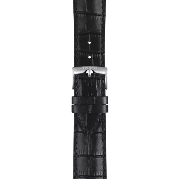Montre homme Tissot Chrono réf. T116.417.16.052.00, chronographe quartz, boîtier 42 mm, acier inoxydable, cuir – troisième vue