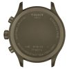 Montre homme Tissot Chrono XL réf. T1166173609200, chronographe quartz, boîtier 45 mm, cuir, verre saphir, étanche 100 m – troisième vue