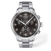 Montre homme Tissot Chrono XL Classic 45 mm réf. T116.617.11.057.01, cadran noir, bracelet acier – autre angle