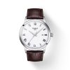 Montre homme Tissot Classic Dream 42 mm réf. T129.410.16.013.00, bracelet cuir, mouvement quartz – vue de face | Horlova Maroc