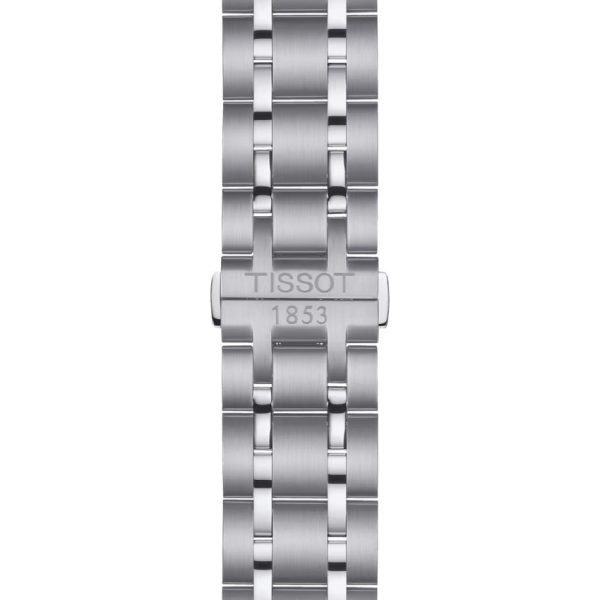 Montre homme Tissot Couturier 41 mm réf. T035.617.11.051.00, bracelet acier – vue de trois-quarts