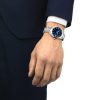 Montre homme Tissot Gentleman réf. T165.807.11.041.00, mouvement automatique, boîtier 38 mm, acier inoxydable, verre saphir – deuxième vue